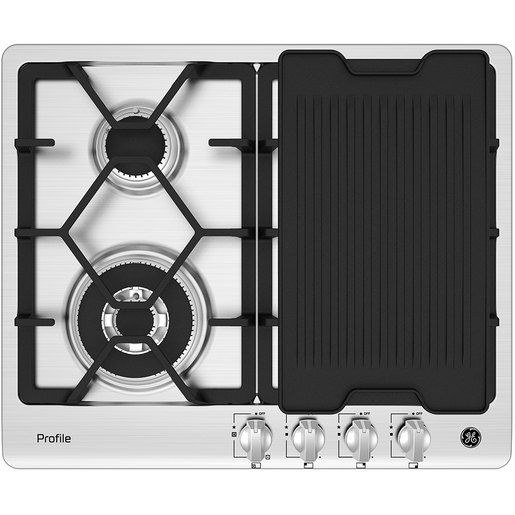 Parrilla 60 cm Empotrable Acero Inoxidable GE Profile - PGP64TI0A