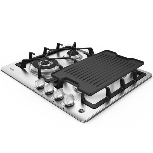 Parrilla 60 cm Empotrable Acero Inoxidable GE Profile - PGP64TI0A