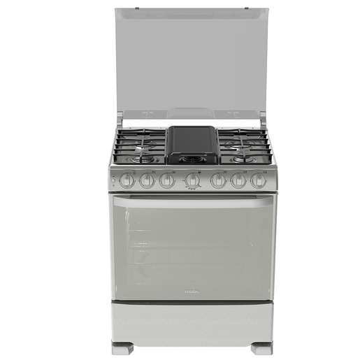 Estufa de piso 76 cm Inoxidable Mabe - EM7675CFIX0