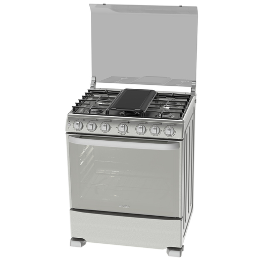 Estufa de piso 76 cm Inoxidable Mabe - EM7675CFIX0A