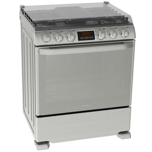Estufa de piso 76 cm Inoxidable Mabe - EM7691CFIX1B