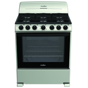 Estufa de piso 76 cm Plata Mercury Mabe - EM7622BAPS0A Estufa de piso 76 cm Plata Mercury Mabe - EM7622BAPS0A