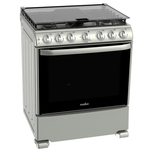 Estufa de piso 76 cm Plata Mercury Mabe - EM7674CFIS0A
