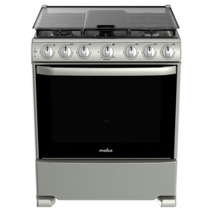 Estufa de piso 76 cm Plata Mercury Mabe - EM7674CFIS0A Estufa de piso 76 cm Plata Mercury Mabe - EM7674CFIS0A
