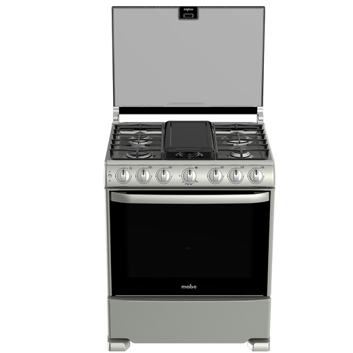 Estufa de piso 76 cm Plata Mercury Mabe - EM7674CFIS0B