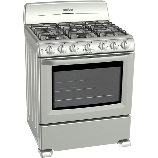 Estufa de Piso 76 cm Silver Mabe - CEM7640BAIS0C