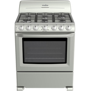 Estufa de Piso 76 cm Silver Mabe - CEM7640BAIS0C Estufa de Piso 76 cm Silver Mabe - CEM7640BAIS0C