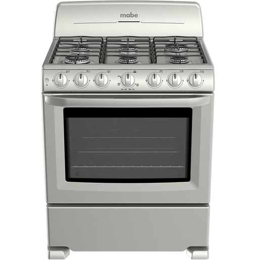 Estufa de Piso 76 cm Silver Mabe - CEM7640BAIS0C