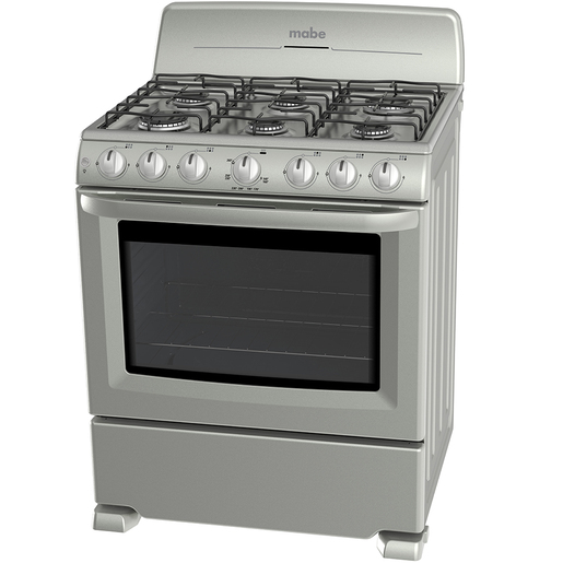 Estufa de Piso 76 cm Silver Mabe - CEM7640BAIS0C