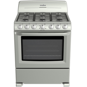 Estufa de Piso 76 cm Silver Mabe - EM7620BAIS0C Estufa de Piso 76 cm Silver Mabe - EM7620BAIS0C